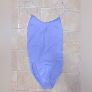 Anthropology purple bodysuit